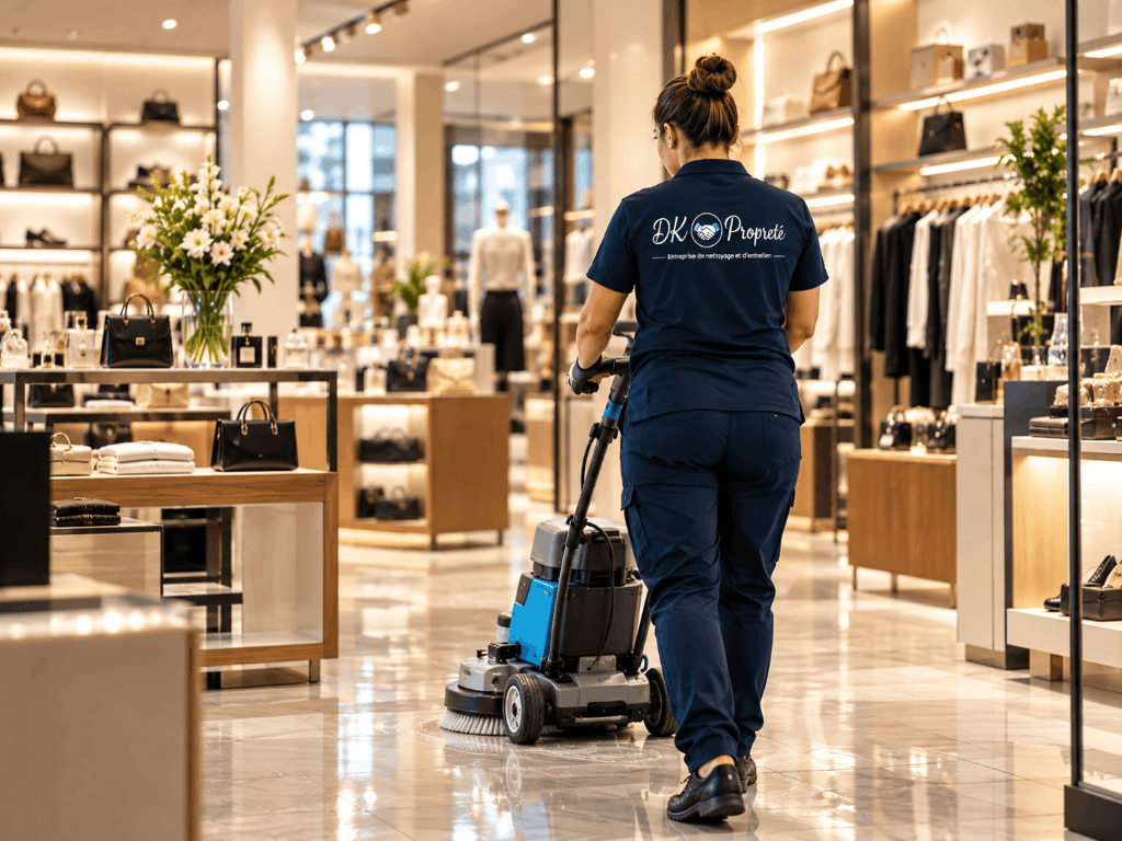 Entreprise de nettoyage pour Commerces et magasins à Caen